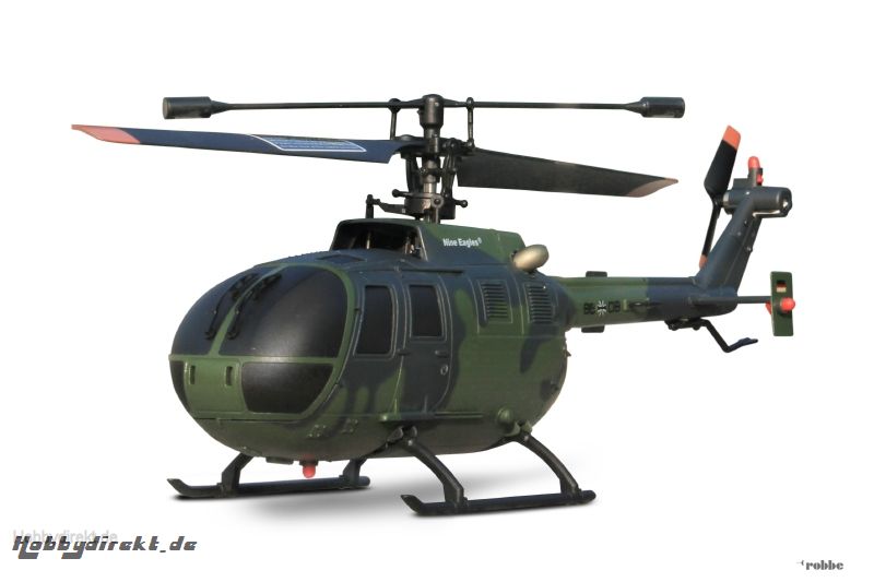 Solo Pro 137 BO105 Military S Nine Eagles Robbe NE3526 1-NE3526