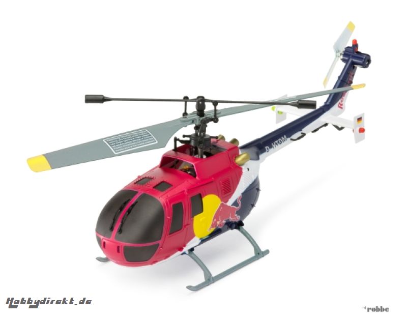 BO-105 Red BullÿÂ SR FTR RTF Robbe RB3501 1-RB3501