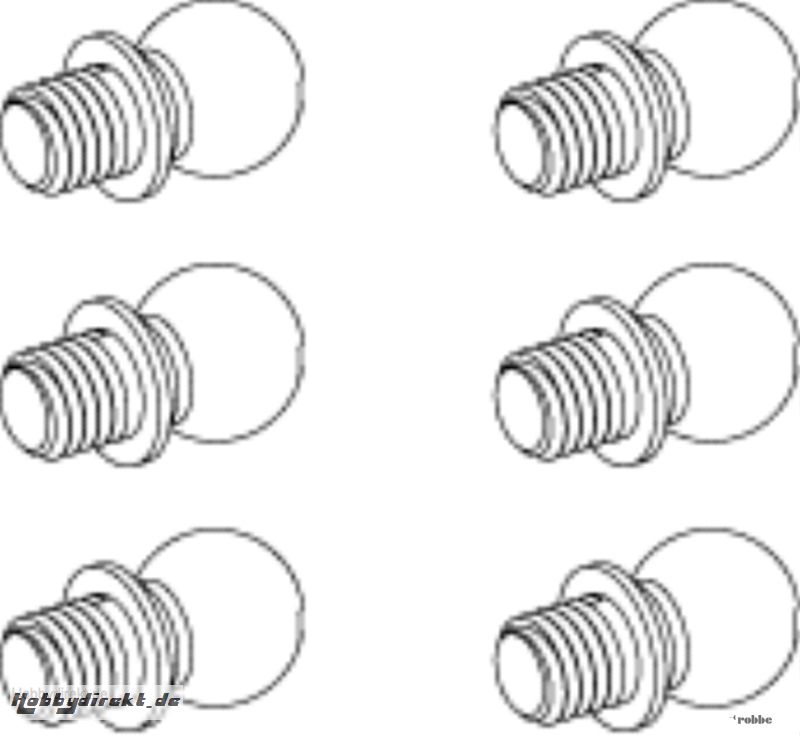 Schrauben-Set 1 Blue Arrow 1. Robbe S2529021 1-S2529021