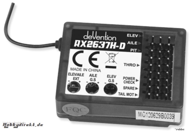 Empfänger S-FHSS T-CP Robbe S2537025 1-S2537025