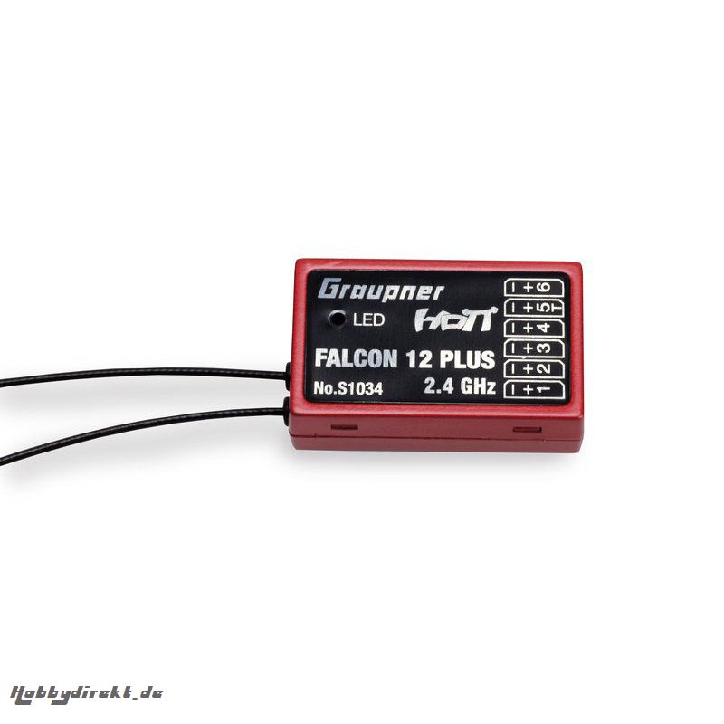 Empfänger Falcon 12 plus Graupner HoTT Graupner S1034