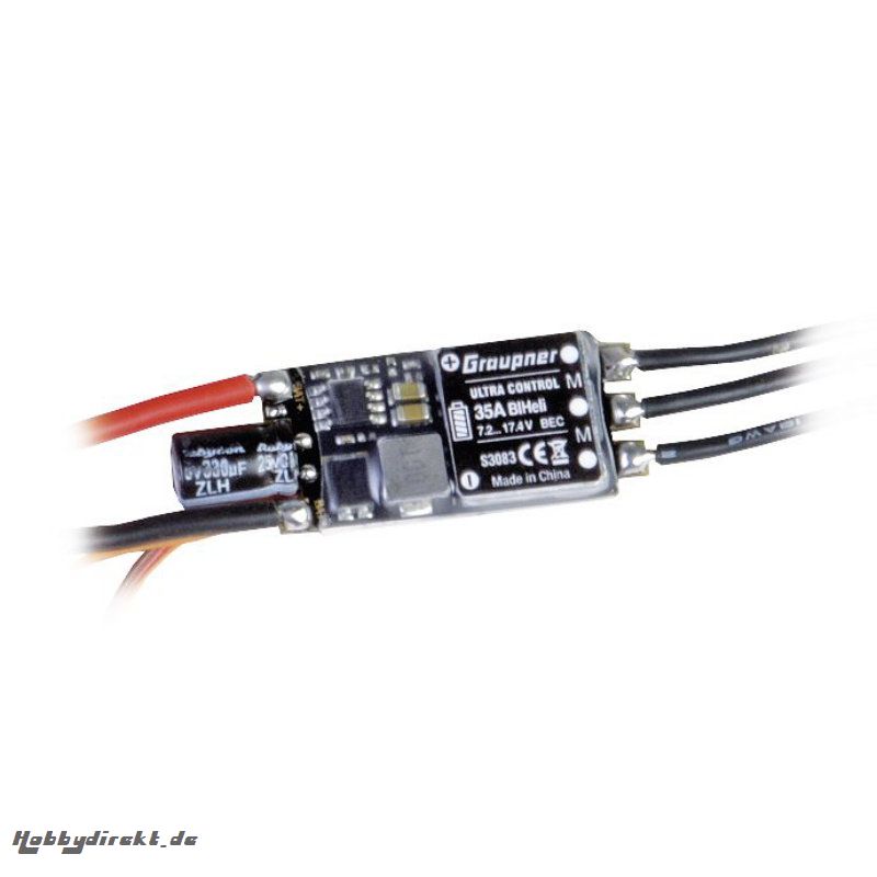 Regler ULTRA CONTROL 30A 2-4S BL HELI S 3D SBEC XT-60 Graupner S3083.3D