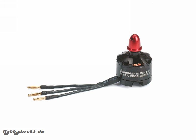 ULTRA 2809 2300KV brushless Motor CW Graupner S7051