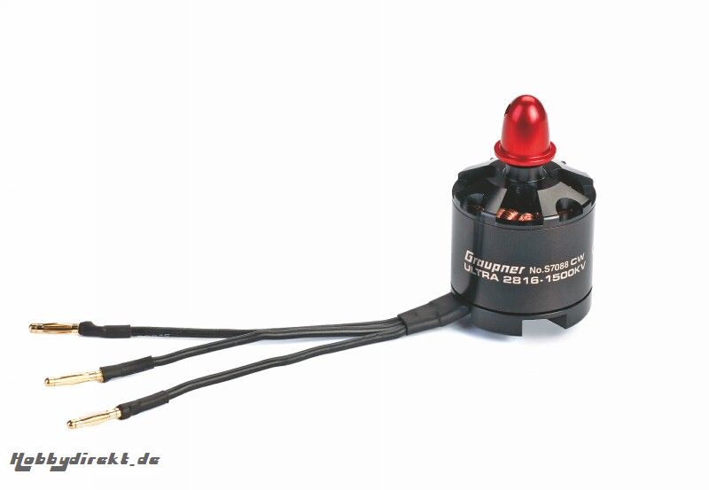 ULTRA 2816 1500KV brushless Motor CW Graupner S7088