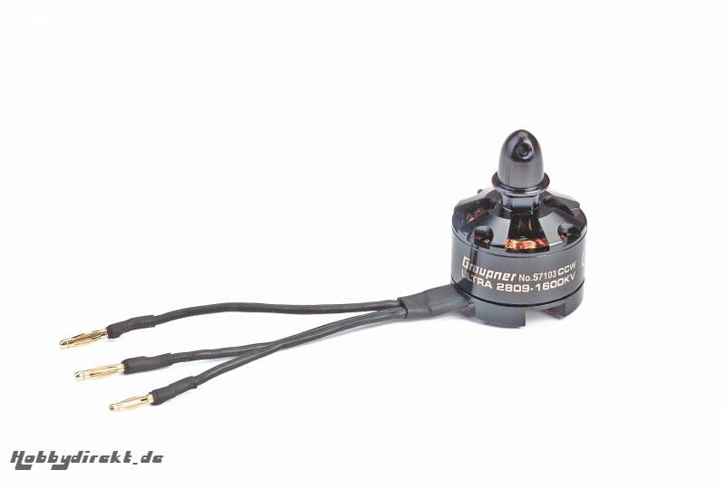 ULTRA 2809 1600KV Brushless Motor CCW Graupner S7103