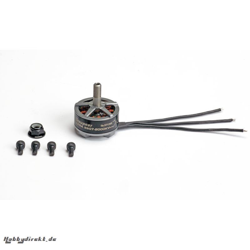 ULTRA 2207-2000KV CCW schwarz Graupner S7129R