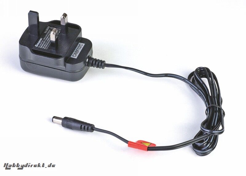 AC-Adapter TX 5,6V 200mA UK Stecker Graupner S8358