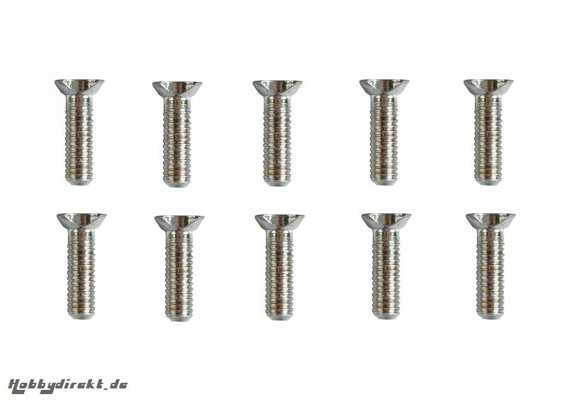 Senkkopfschraube M3x10mm VE10 Graupner SC002-110