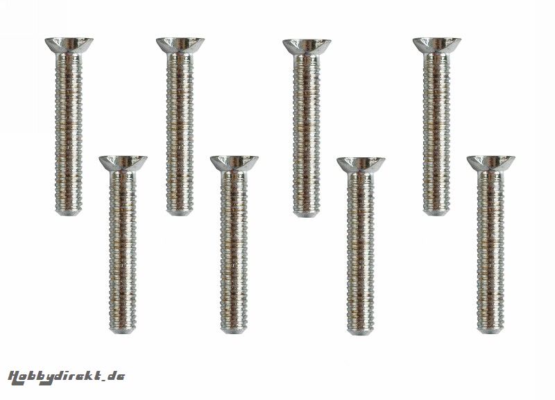 Senkkopfschraube M3x18mm VE8 Graupner SC002-180