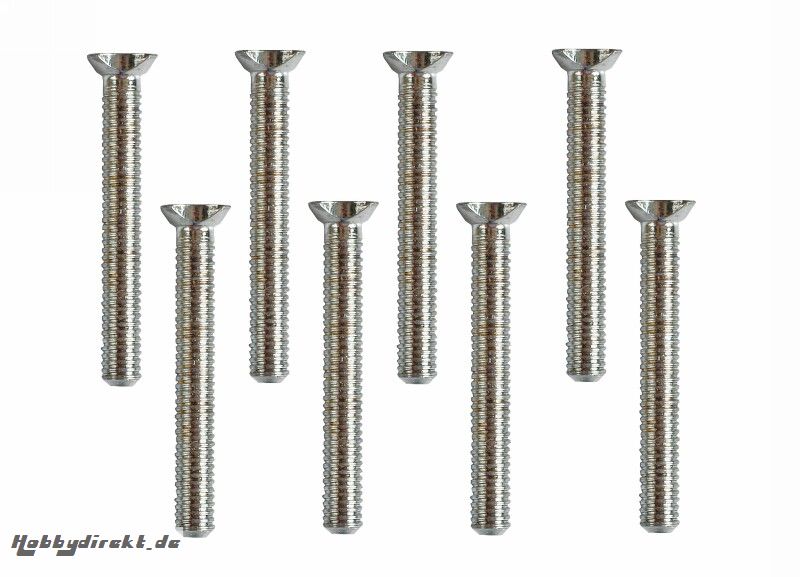 Senkkopfschraube M3x22mm VE8 Graupner SC002-220