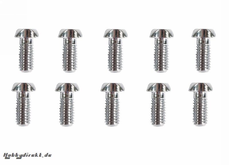 Schraube M3x6mm VE10 Graupner SC004-060