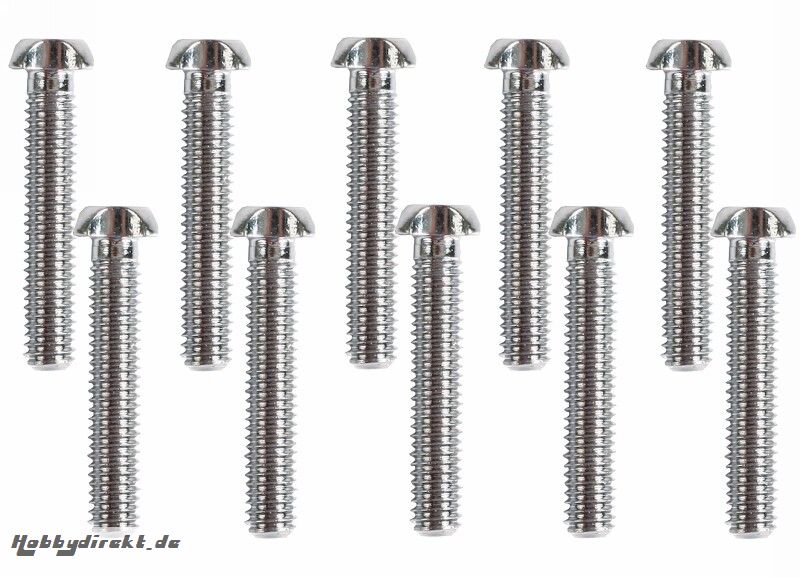 Schraube M3x12mm VE10 Graupner SC004-120