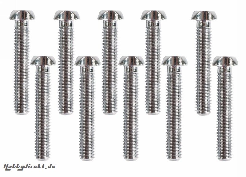 Schraube M3x14mm VE10 Graupner SC004-140