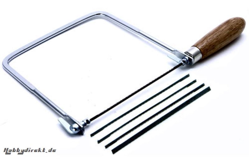 Coping Saw w/5 Blades - 165mm Rolson