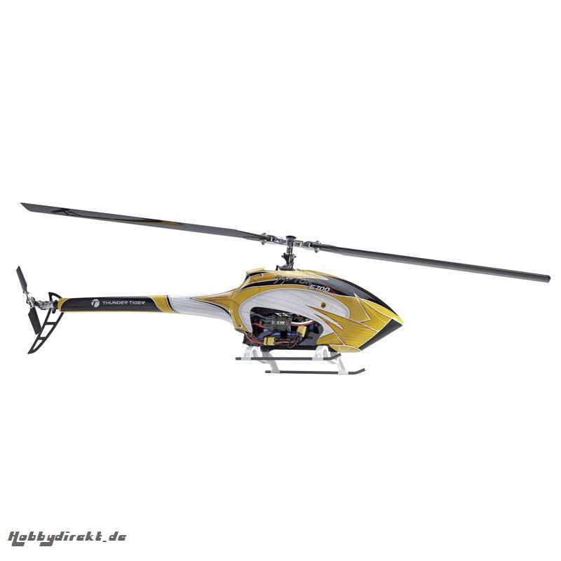 E700 RAPTOR V3 Flybarless Elektro Rumpf-Helikopter Kit Thunder Tiger 4761-K30