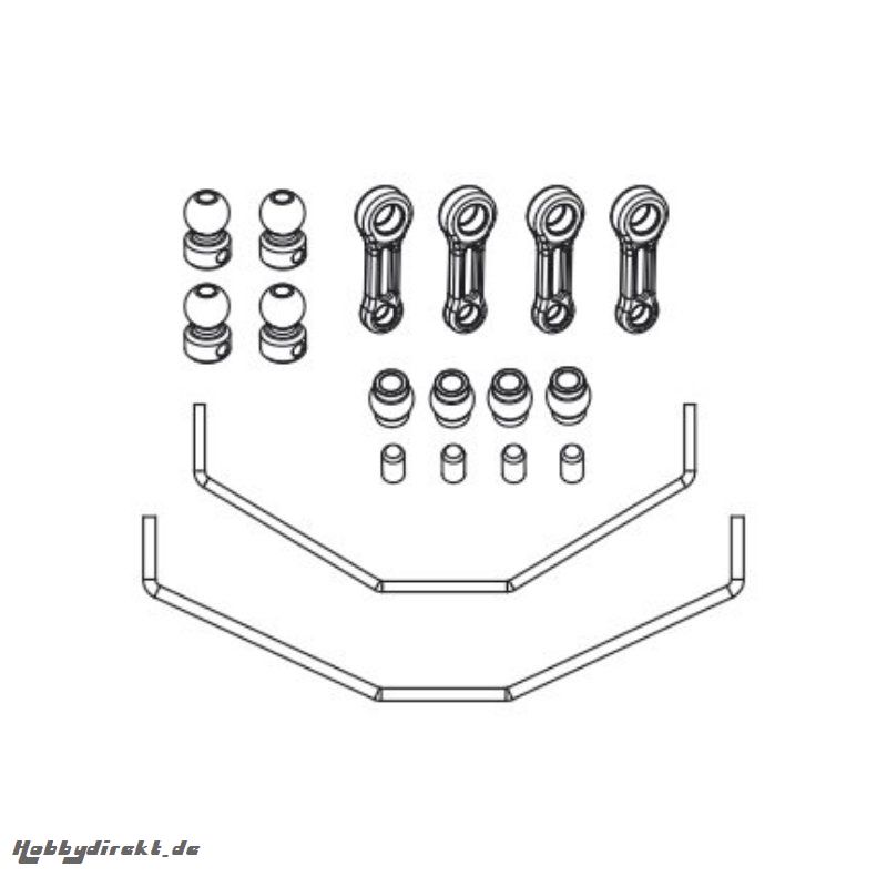 SWAYBAR SET Graupner TPD90544S1 ThunderTiger PD90544S1