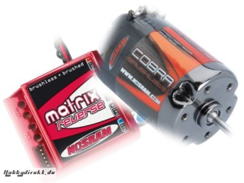 NOSRAM Brushless Combo MATRIX Reverse + COBRA 10.5 Thunder Tiger