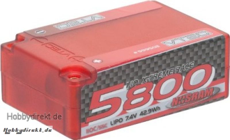 NOSRAM LiPo Saddle-Pack 5800 Thunder Tiger 026999503