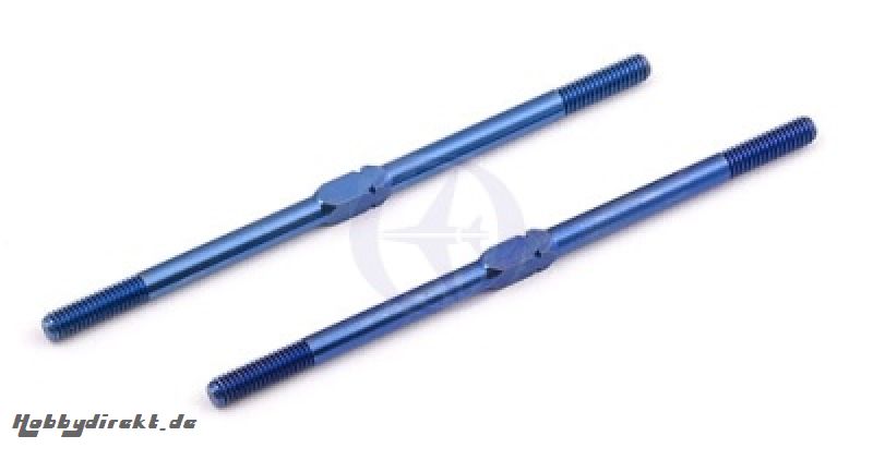 R/L Spurstange, Titan, M3x67mm (2.65), Blau (2) Thunder Tiger 0301408