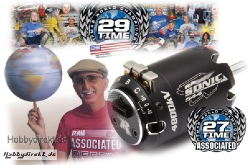 TEAM ASSOCIATED Brushless-Motor SONIC 544, 4800KV Thunder Tiger