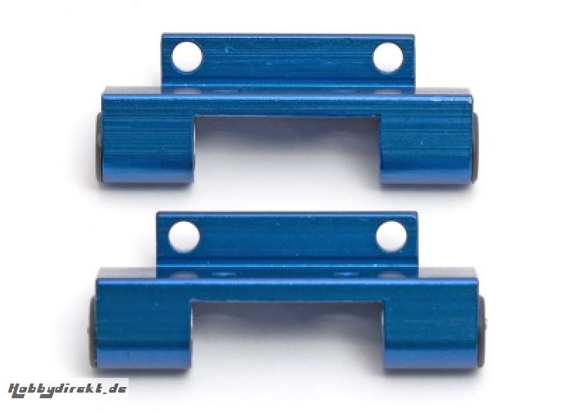 RIVAL Querlenker-Halter, Oben, Alu CNC, Blau (2) Thunder Tiger 03025105