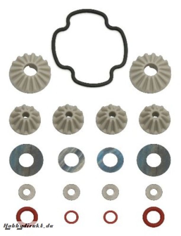 TC6.1 Kegelrad-Differential, Reparatur-Kit, Set Thunder Tiger 03031345