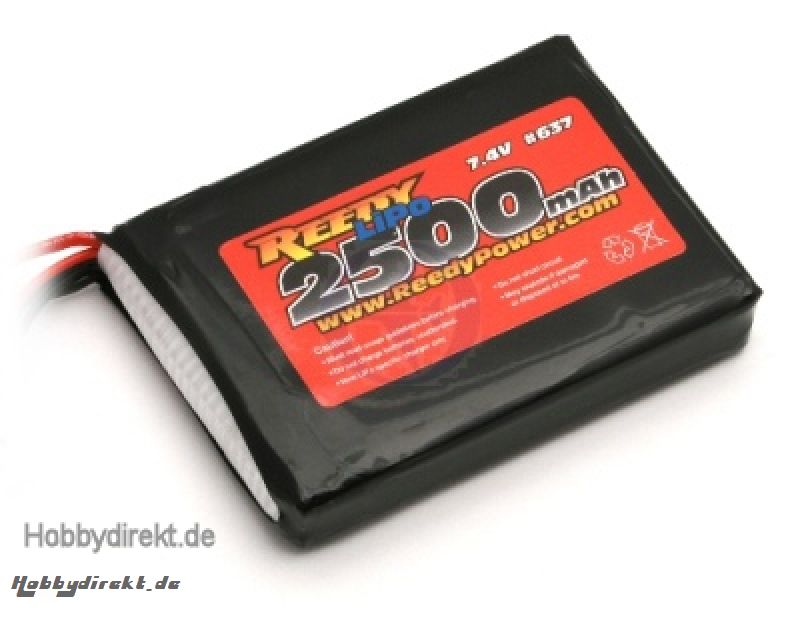 LiPo 2S 7,4V Sender-Akku 2500mAh by TEAM ASSOCIATED Thunder Tiger 030637