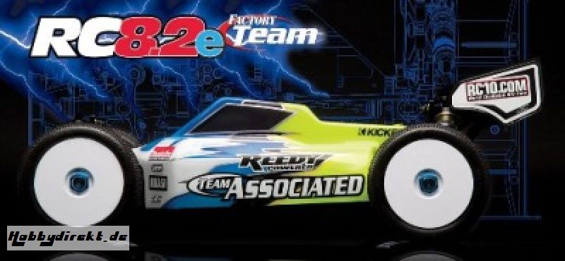 TEAM ASSOCIATED RC8.2e Factory Team Kit 1:8 Elektro-Buggy Thunde