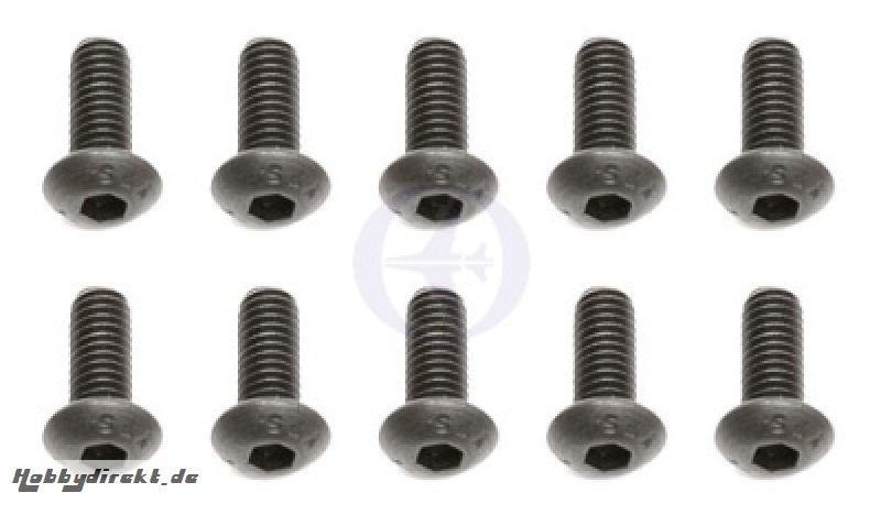 4x10mm Linsenkopf Schraube Thunder Tiger 03089206