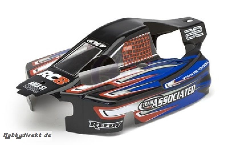 RC8RTR Karosserie schwarz Thunder Tiger 03089275