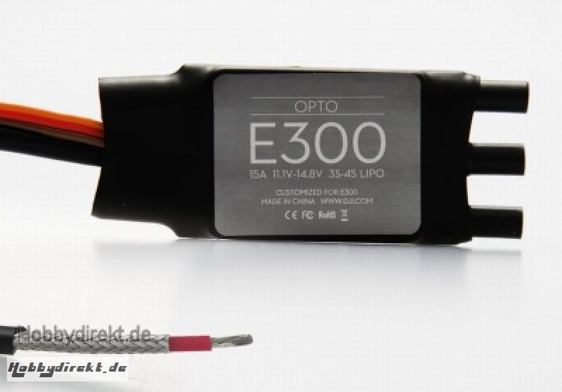 DJI E300 ESC 15A Brushless-Regler Thunder Tiger 036E300ESC