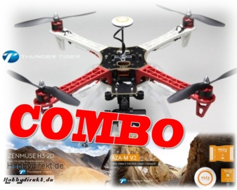 DJI F450 COMBO inkl. NAZA-M Thunder Tiger 036F450SET