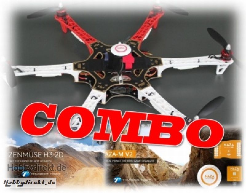 DJI F550 COMBO inkl. NAZA-M Thunder Tiger 036F550SET