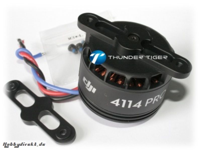 DJI S1000P Brushless-Motor 4114, SCHWARZE Prop-Aufnahme Thunder Tiger 036S1P21