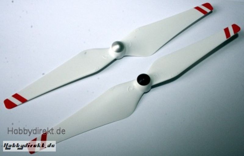 DJI VISION Propeller 9, selbst-sichernd RED STRIPS (2) Thunder Tiger 036V_P03R