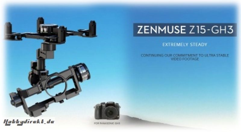 DJI ZENMUSE Z15 3D-Gimbal für PANASONIC GH3 Thunder Tiger 036Z15GH3