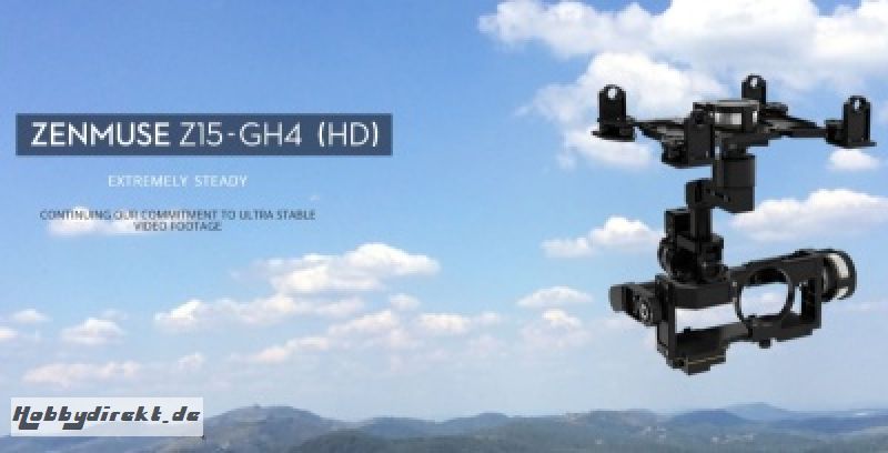 DJI ZENMUSE Z15 3D-Gimbal für PANASONIC GH4 (HD) Thunder Tiger 036Z15GH4