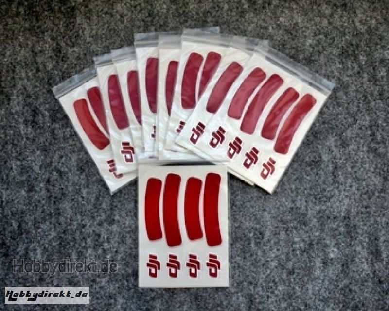 DJI VISION Aufkleber, Decal, Set (10x) Thunder Tiger 036vision_P23