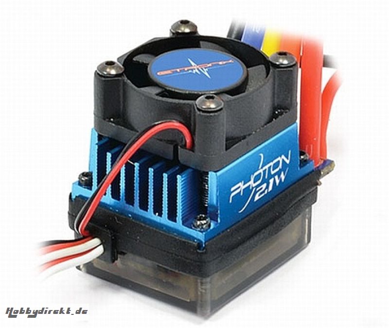 ETRONIX PHOTON 2.1W Brushless-Regler 2-3S LiPo Thunder Tiger 041ET0125