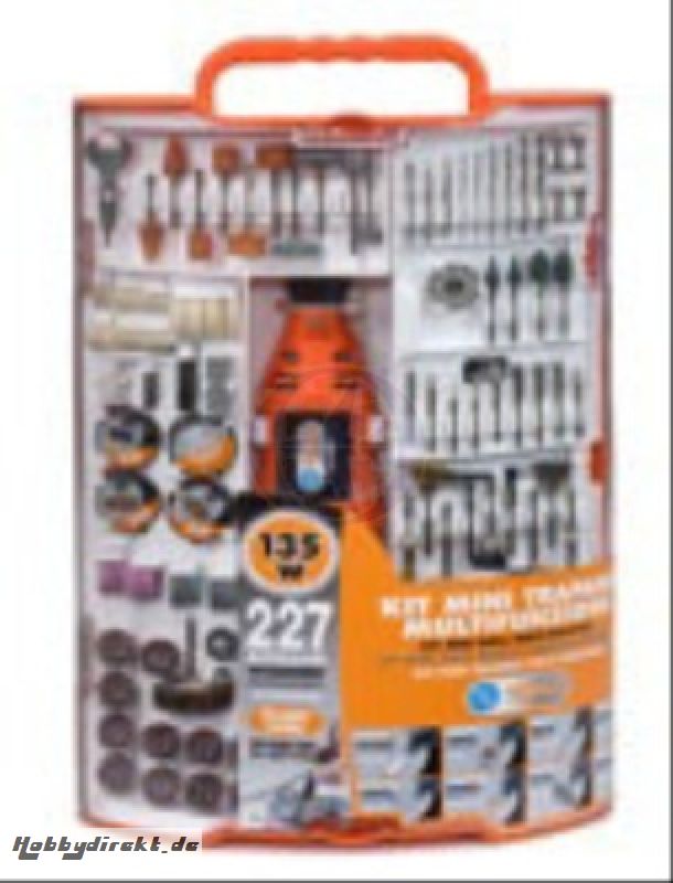 KIT Mini Bohrer+Teil e 135W - 230V+227 Teile Thunder Tiger 054PG