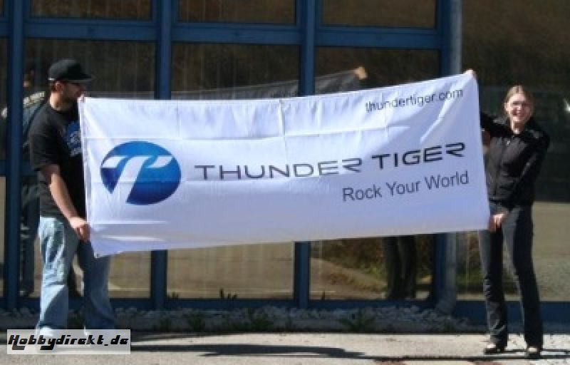 Banner TT ROCK YOUR WORLD Neu Thunder Tiger 1307