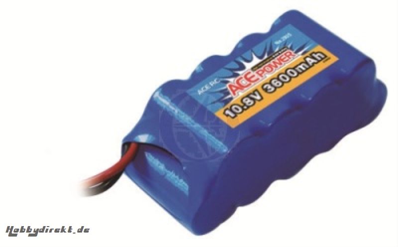 Ni-MH 9-Cell 3600 MAH Thunder Tiger 2925