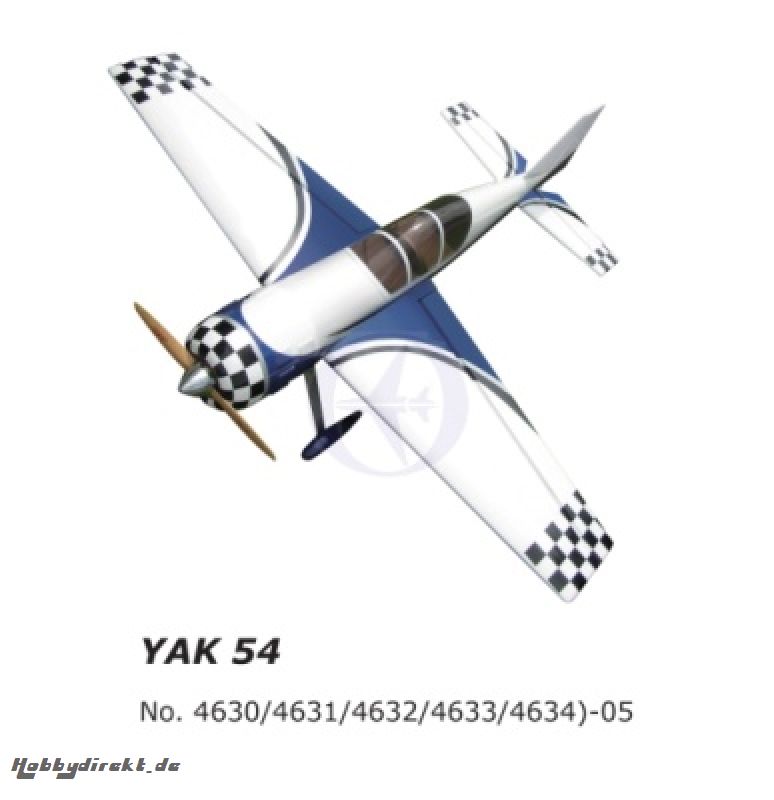 30%Yak54 Thunder Tiger 4630-05