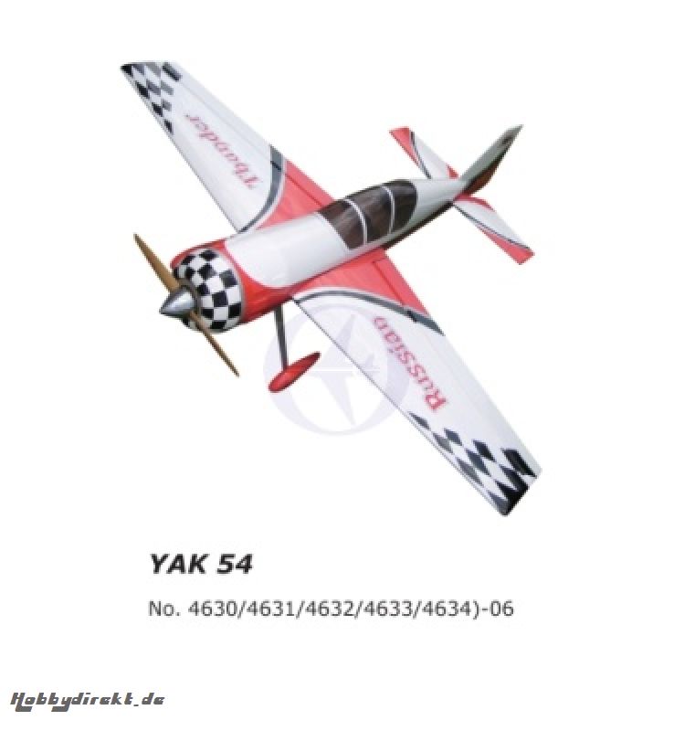 30%Yak54 Thunder Tiger 4630-06