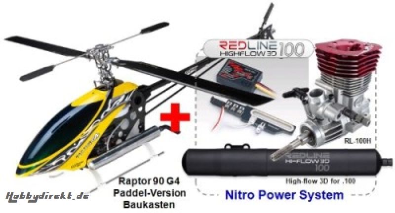 Raptor G4 Nitro Kit & REDLINE Thunder Tiger 4893-K11