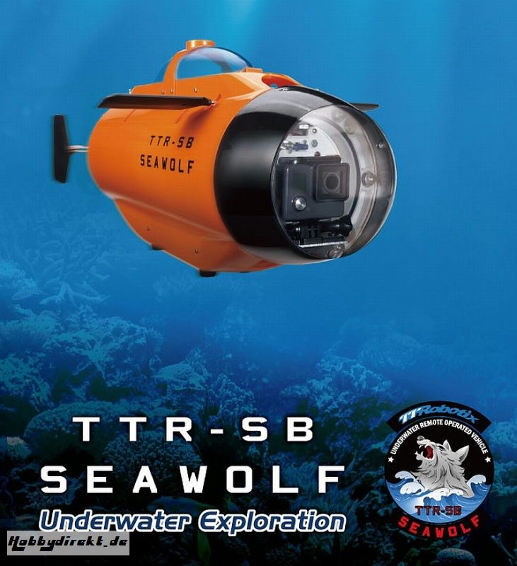 SEAWOLF SPORT U-Boot RTR, BL Antrieb inkl. LiFe Akku Thunder Tig