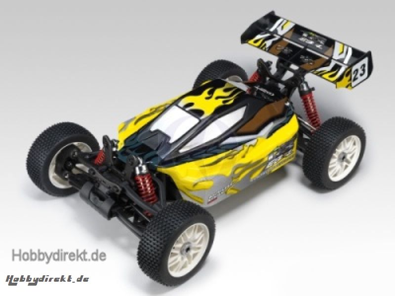 EB-4 G3 1:8 Buggy 4WD RTR Brushless 2,4GHz Farbe Gelb Thunder Ti