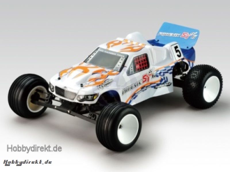 PHOENIX ST II 2WD Elo Truggy 1:10 RTR 2.4G iFHSS+ WEISS Thunder