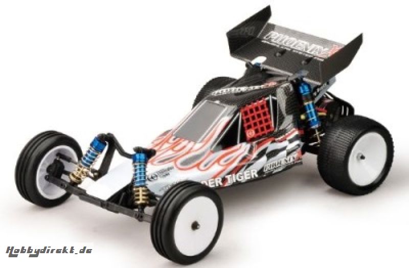 PHOENIX XB 2WD Brushless Buggy 1:10 RTR 2.4G ORANGE Flames Thund