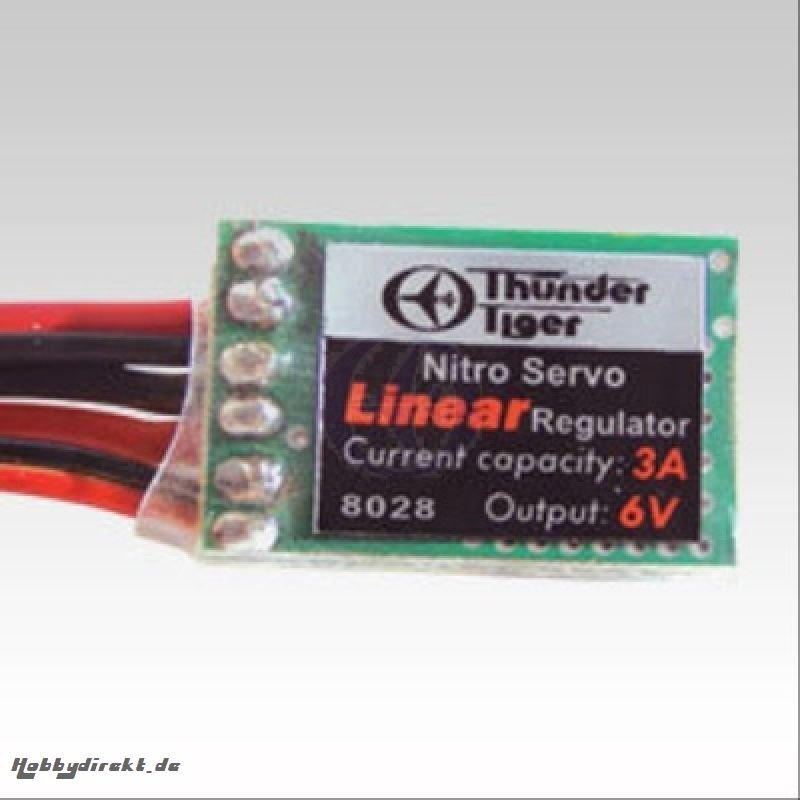 Spannungsregler 7,4V auf 6.0V Thunder Tiger 8028